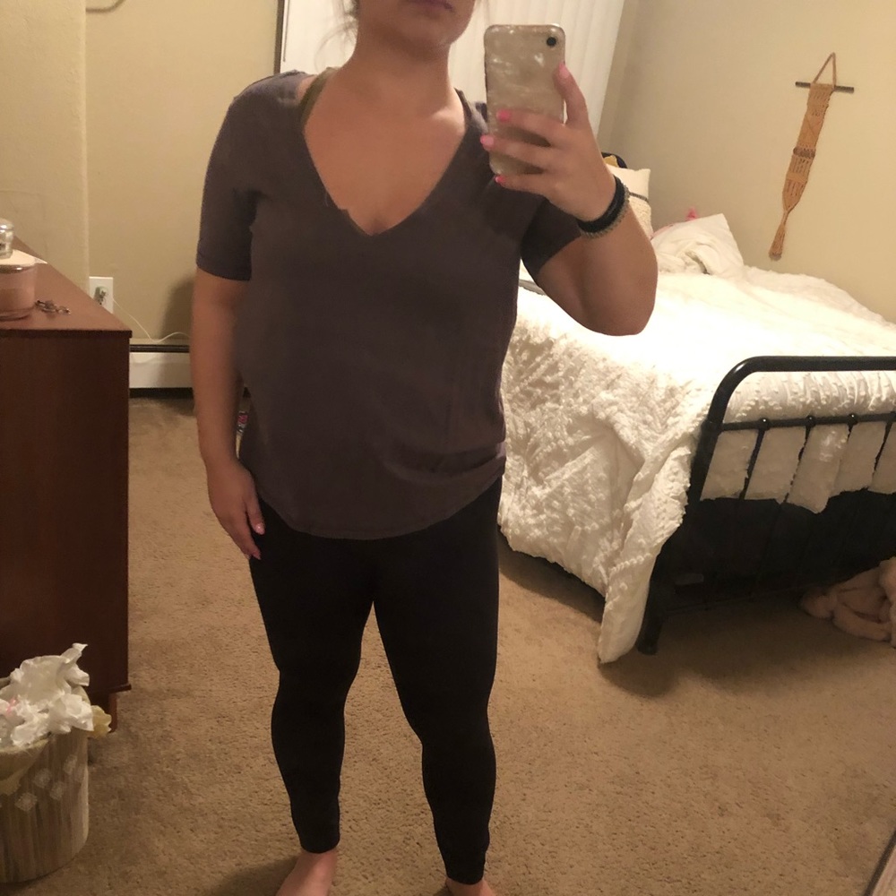 Gray zara t shirt